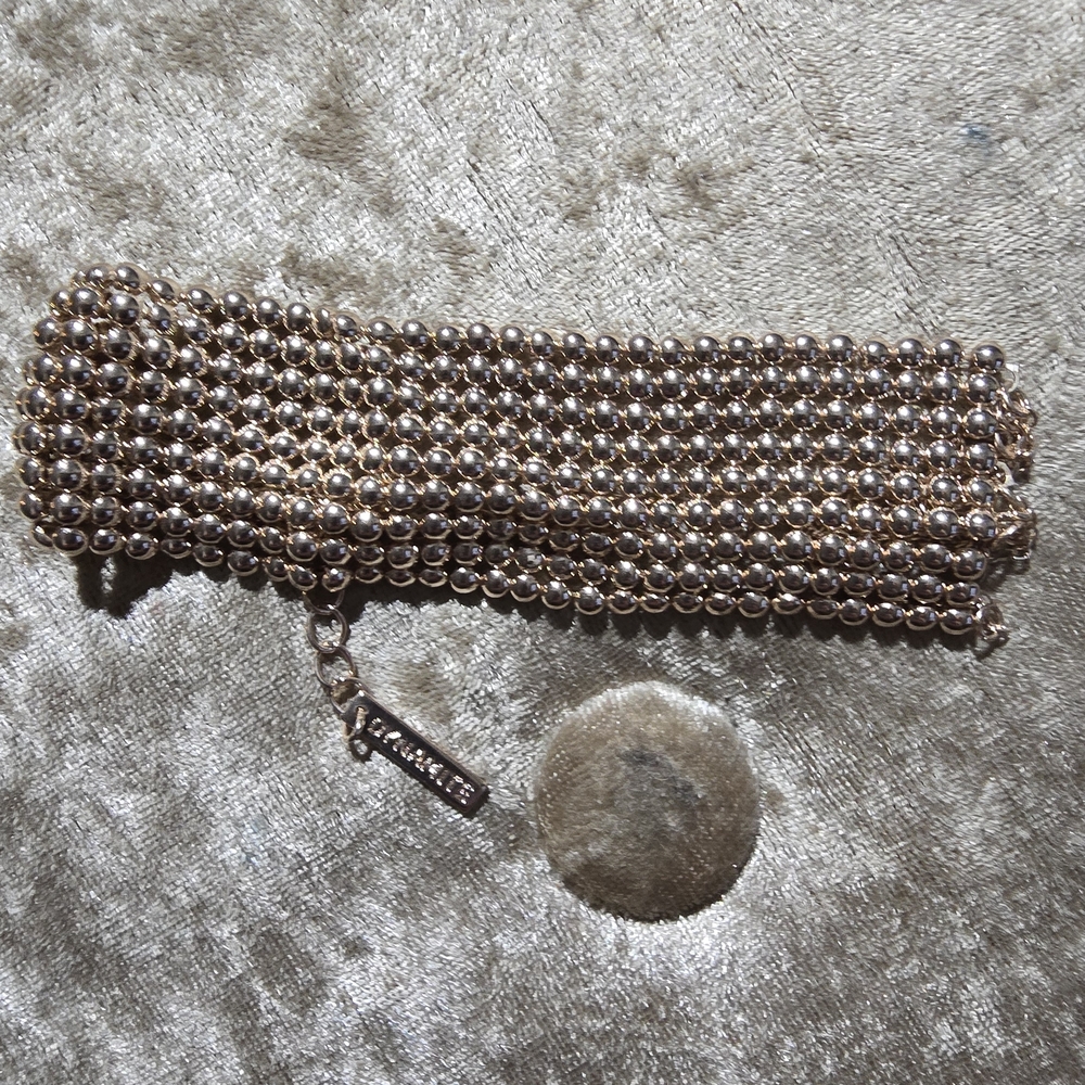 Rose Gold Beaded Bracelet